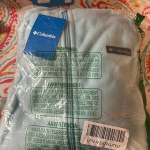 Columbia zip up sweater